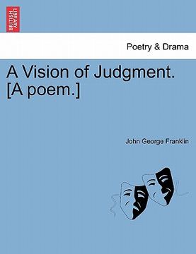 portada a vision of judgment. [a poem.]