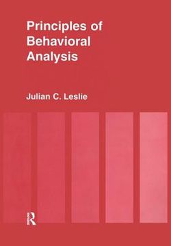 portada Principles of Behavioural Analysis (en Inglés)