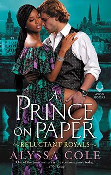 portada A Prince on Paper: Reluctant Royals (en Inglés)