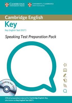 portada speaking test preparation pack for ket paperback with dvd (en Inglés)
