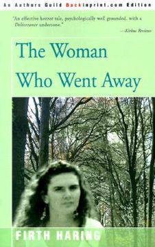 portada the woman who went away (in English)