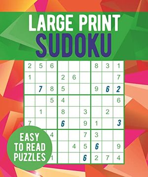 portada Large Print Sudoku (in English)