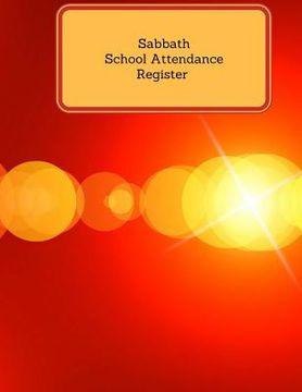 portada Sabbath School Attendance Register