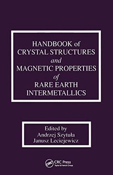 portada Handbook of Crystal Structures and Magnetic Properties of Rare Earth Intermetallics (en Inglés)