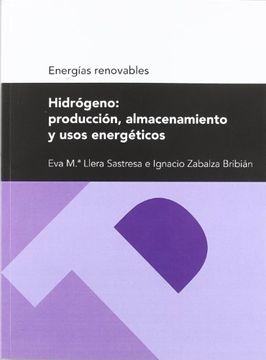 portada Hidrogeno: Produccion, Almacenamiento y Usos Energeticos (in Spanish)