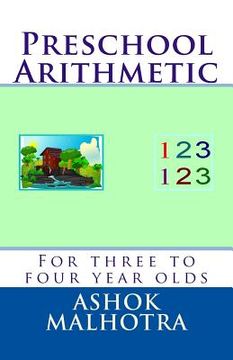 portada Preschool Arithmetic: For three to four year olds (en Inglés)