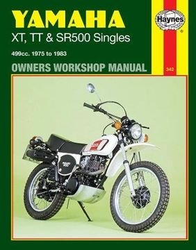 portada Haynes Yamaha Xt,Tt, and sr 500 Singles Owners Workshop Manual, no 342,´75-83´ (en Inglés)