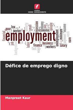 portada Défice de Emprego Digno (en Portugués)