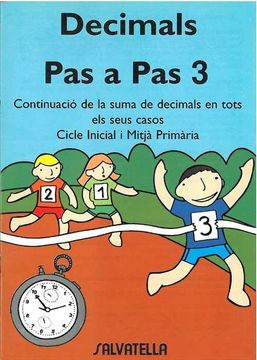 portada Decimals pas a pas 3 (en Catalá)