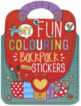 portada My fun Colouring Backpack With Stickers (my Backpack With Stickers) (in English)