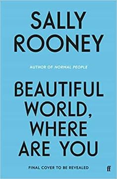portada Beautiful World, Where are You: From the Internationally Bestselling Author of Normal People 