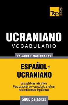 portada Vocabulario español-ucraniano - 5000 palabras más usadas