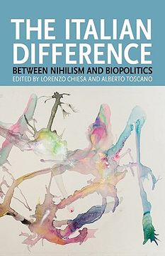 portada the italian difference: between nihilism and biopolitics
