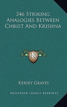 portada 346 striking analogies between christ and krishna (en Inglés)