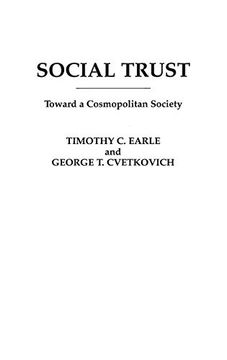 portada Social Trust: Toward a Cosmopolitan Society (in English)
