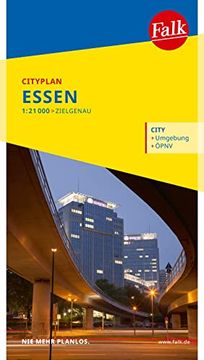 portada Falk Cityplan Essen 1: 21. 000 (en Alemán)
