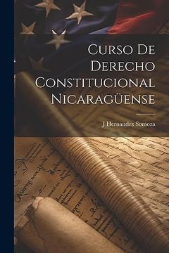 portada Curso de Derecho Constitucional Nicaragüense