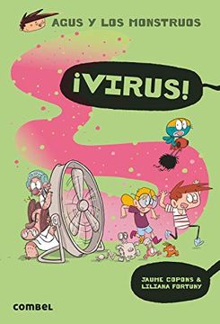 portada Agus y los Monstruos 14: Virus (in Spanish)