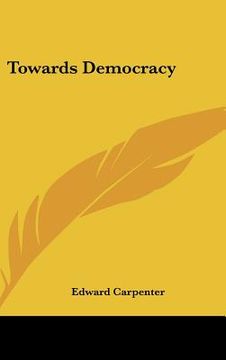 portada towards democracy (en Inglés)