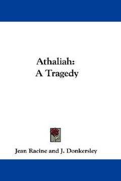 portada athaliah: a tragedy (in English)