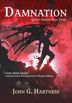 portada Damnation: Quest for Glory Book 1: Quincy Harker Year Three (en Inglés)