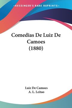 portada Comedias De Luiz De Camoes (1880)