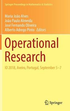 portada Operational Research: IO 2018, Aveiro, Portugal, September 5-7 (en Inglés)