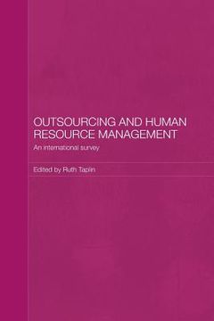 portada outsourcing and human resource management: an international survey (en Inglés)