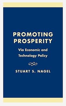 portada promoting prosperity: via economic and technology policy (in English)