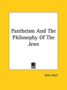 portada pantheism and the philosophy of the jews