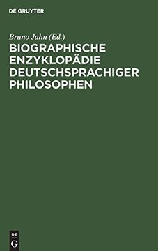 portada Biographische Enzyklopädie Deutschsprachiger Philosophen (en Alemán)