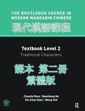 portada Routledge Course in Modern Mandarin Chinese Level 2 Traditional (en Inglés)