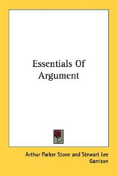 portada essentials of argument