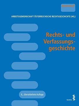 portada Rechts- und Verfassungsgeschichte (in German)