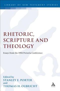 portada rhetoric, scripture and theology (en Inglés)