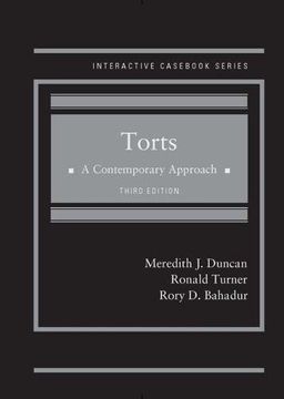 portada Torts, a Contemporary Approach (Interactive Cas Series) 