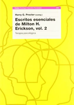portada Escritos Esenciales de Milton h. Erickson ii: Terapia Psicologica