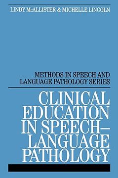 portada clinical education in speech-language pathology