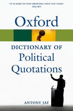 portada oxford dictionary of political quotations
