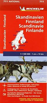 portada Michelin Skandinavien - Finnland 1: 1 500 000 (en Alemán)