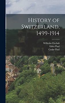 portada History of Switzerland, 1499-1914
