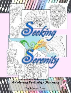 portada Seeking Serenity: A Coloring Book With Meaning