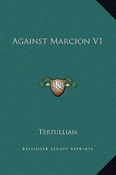 portada against marcion v1 (en Inglés)