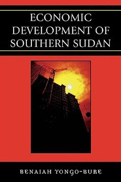 portada economic development of southern sudan (en Inglés)