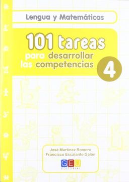 portada 101 Tareas para desarrolar las competencias. Cuaderno 4 (in Spanish)