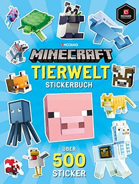 portada Minecraft Tierwelt Stickerbuch (en Alemán)