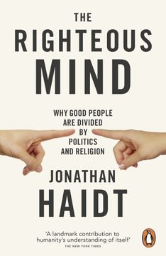 portada The Righteous Mind: Why Good People are Divided by Politics and Religion (libro en inglés)