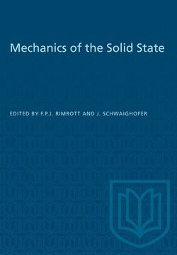 portada Mechanics of the Solid State (en Inglés)