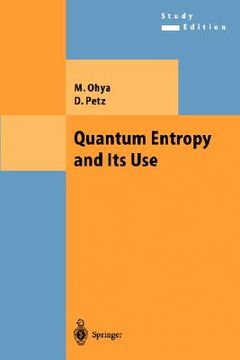 portada quantum entropy and its use