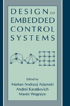 portada design of embedded control systems (en Inglés)
